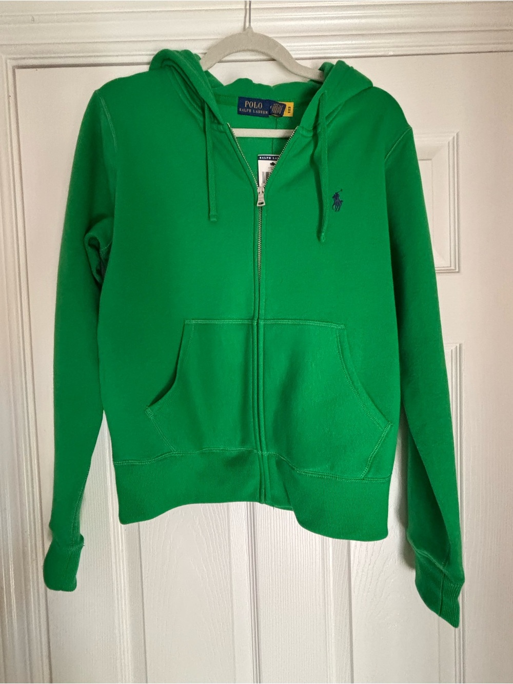 Ralph Lauren Green Full-Zip Hooded Jacket